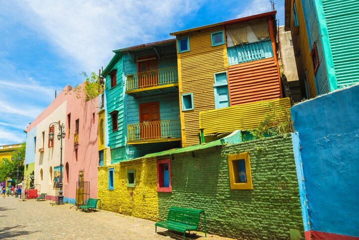 Colors of Caminito Buenos Aires