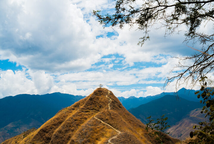 Mandango trail in Vilcabamba, Ecuador