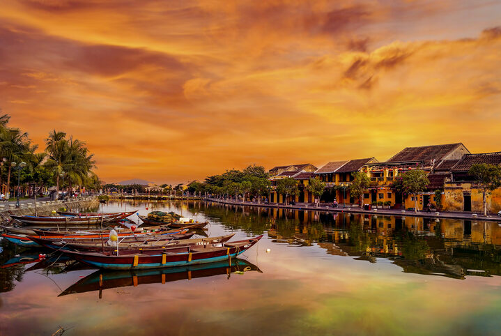 Hoi an is one of the most famous destination for tourists.